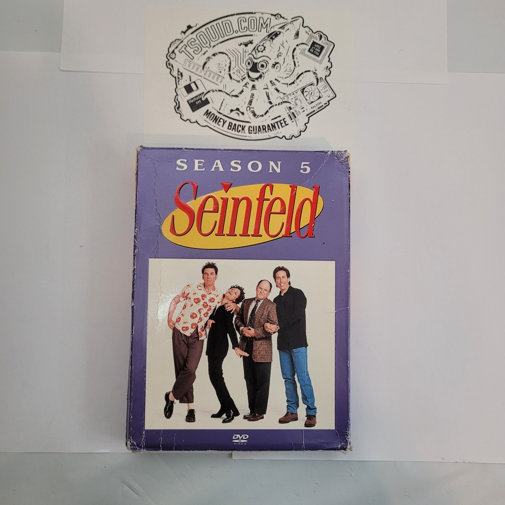 Sony Seinfeld Season 5 DVD Box Set 4-Disc 22 Episodes Remastered